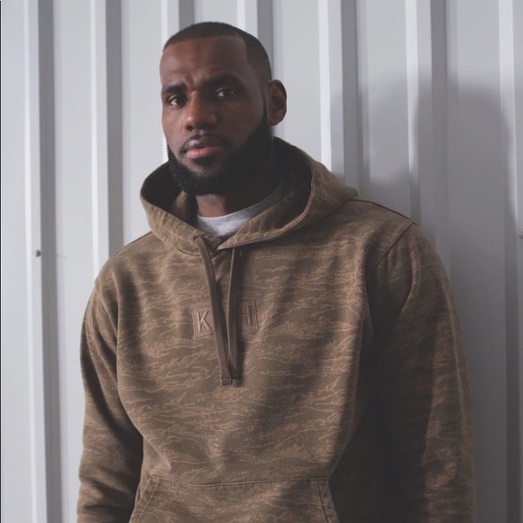 kith camo hoodie